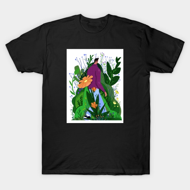 Botanical T-Shirt by jamesboast